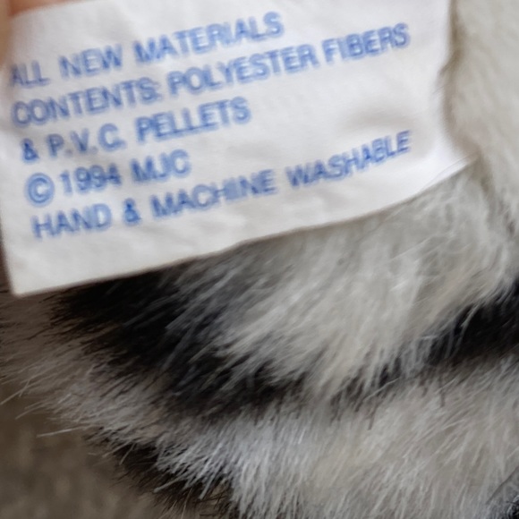 Vintage 1997 Zack the Zebra Puffins by Swibco wz tag - Picture 7 of 10